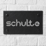 Name Design-Schrift 20x12cm